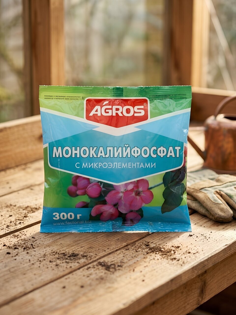 Удобрение Монокалийфосфат, 300 г, Agros