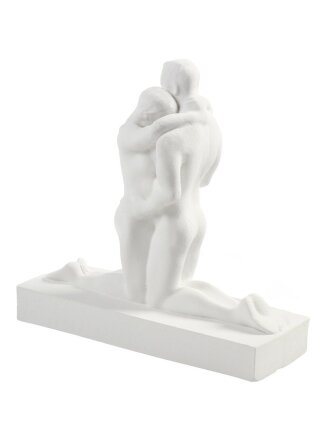 Фигурка декоративная гипс, Объятия, 22х22х22 см, белая, 10 1240 0000