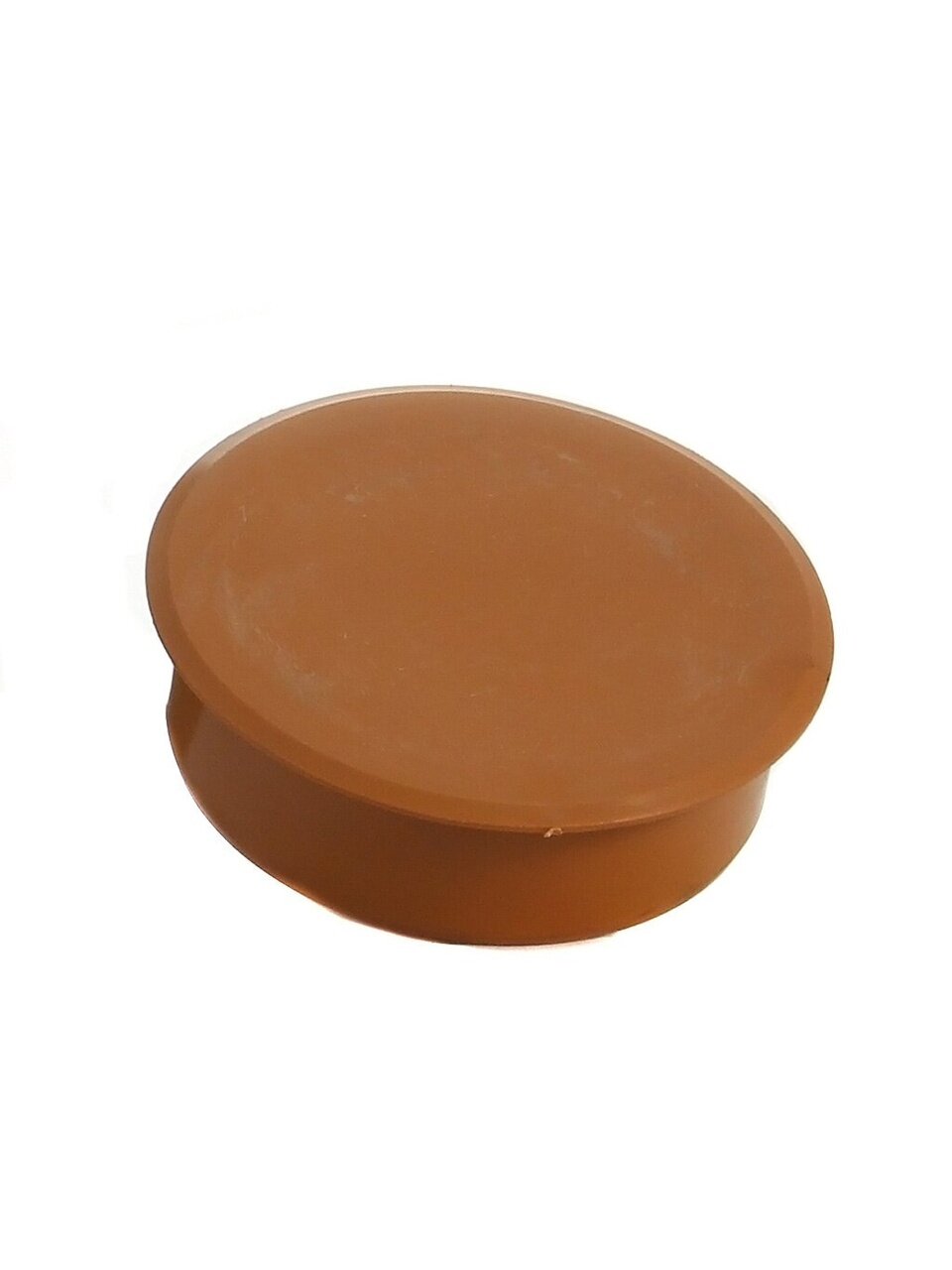 Заглушка канализационная 160 мм, РосТурПласт, наружная, полипропилен, рыжая, 36463