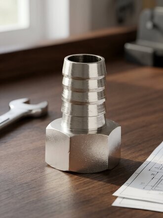 Штуцер d20х3/4", г, латунь, индивидуальная упаковка, MasterProf