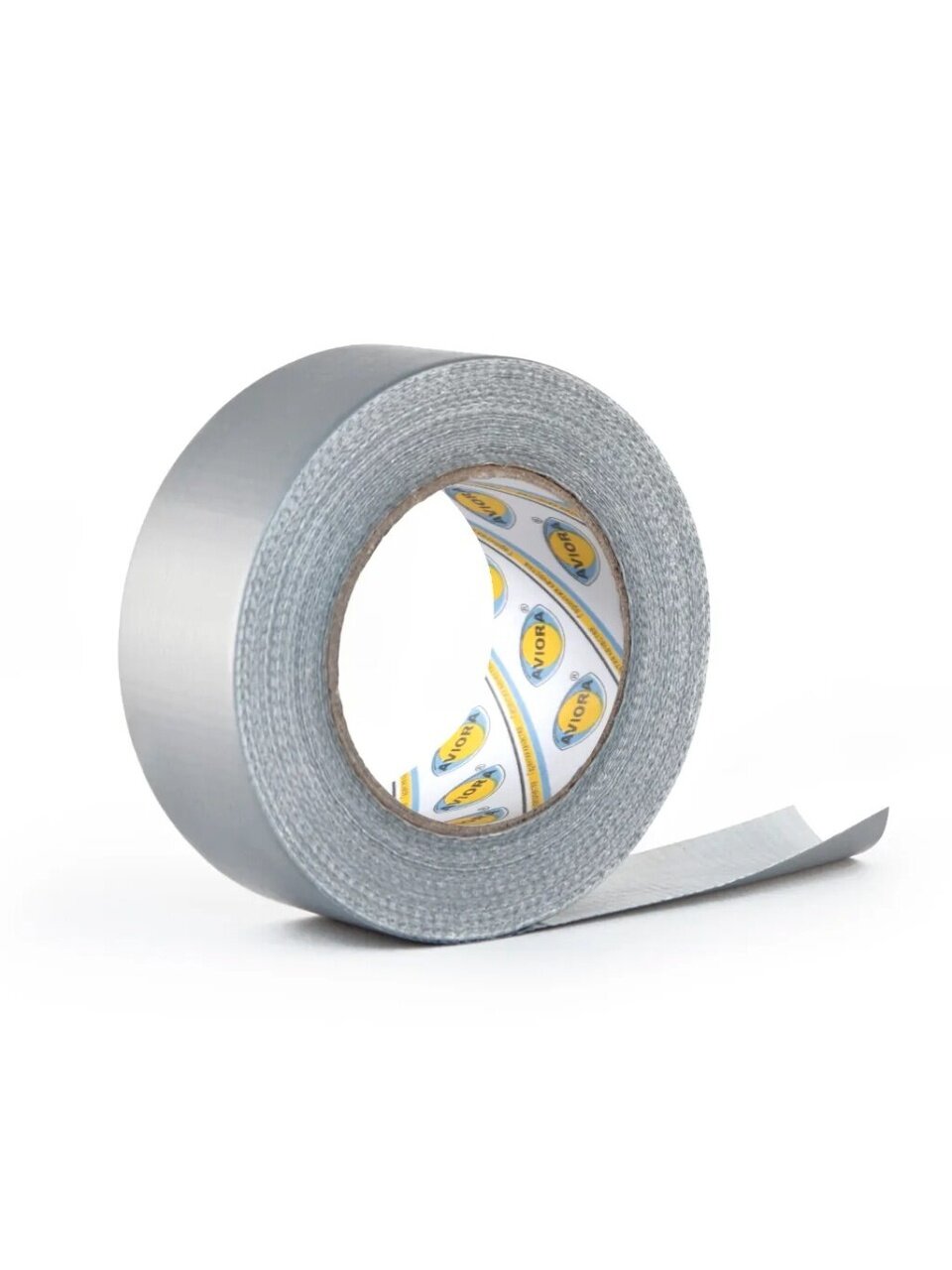 Клейкая суперлента 48 мм, серая, основа полимерная, 50 м, Aviora, армированная влагостойкая, 302-161