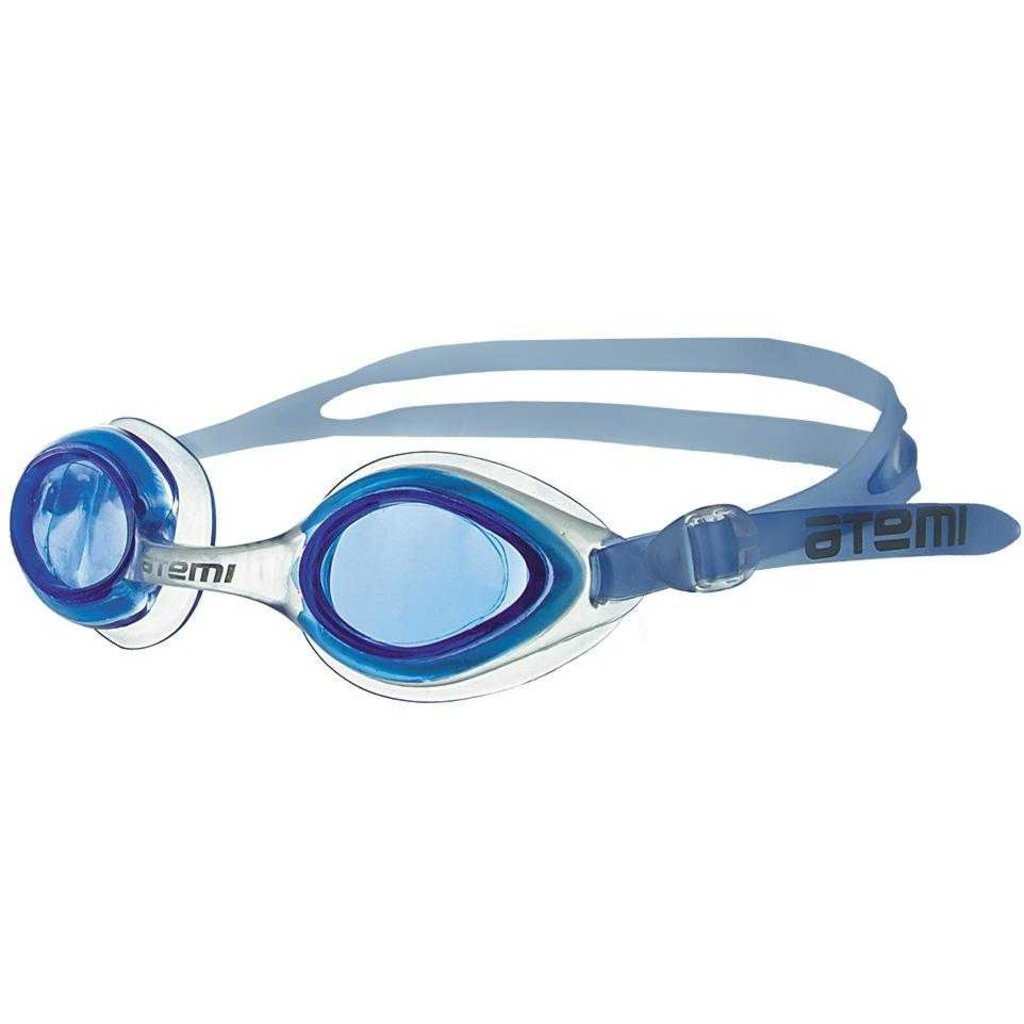 Очки для плавания Atemi, дет., силикон, (син), N7603, 00000098117
