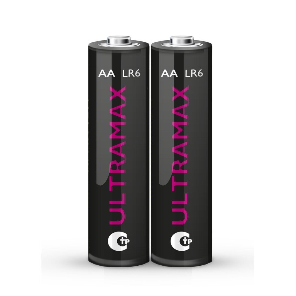 Батарейка ФАZА, АА (LR06, LR6), Ultra Max, алкалиновая, 1.5 В, блистер, 2 шт, 5042995 алкалиновая батарейка фаzа