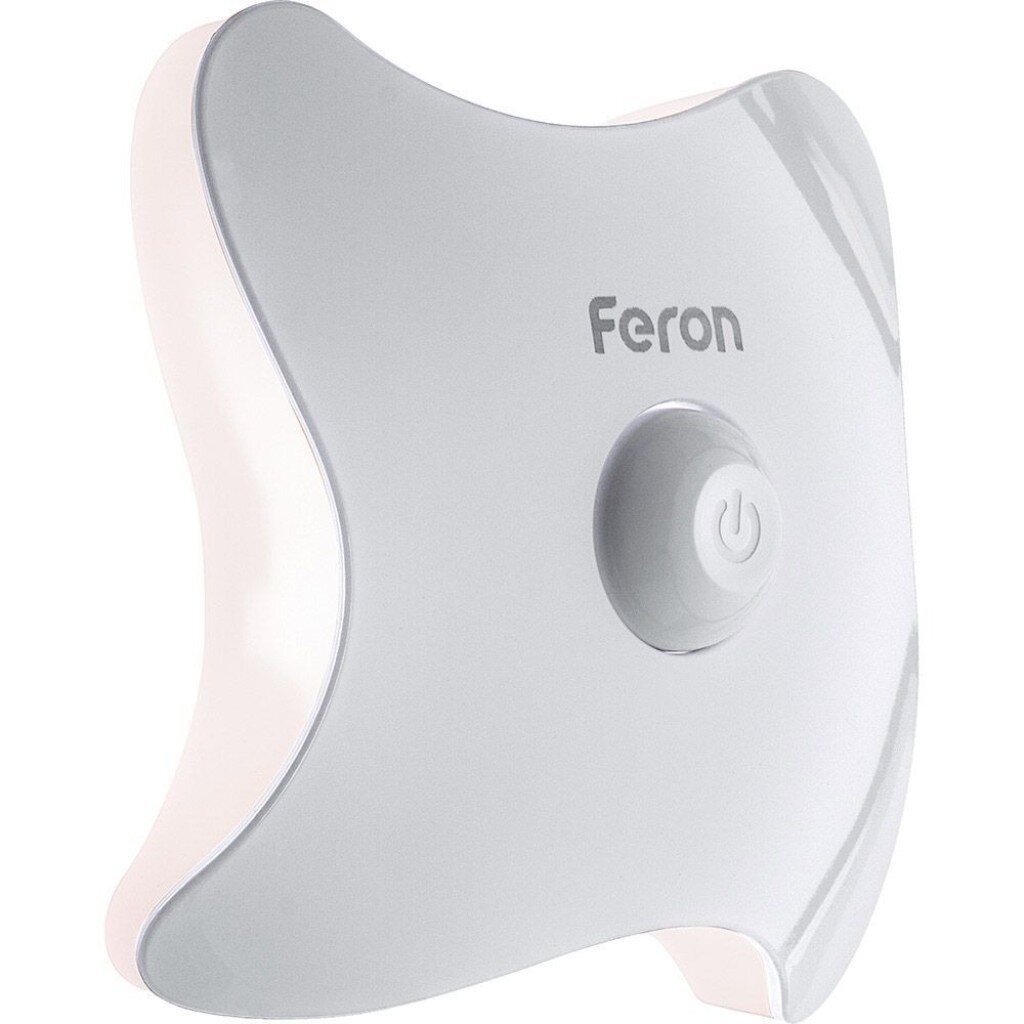 Светильник-ночник Feron, FN2020, на магните, пластик, 0.8 Вт, бат 3*ААА, 41192 светильник ночник feron fn2020 на магните пластик 0 8 вт бат 3 ааа 41192