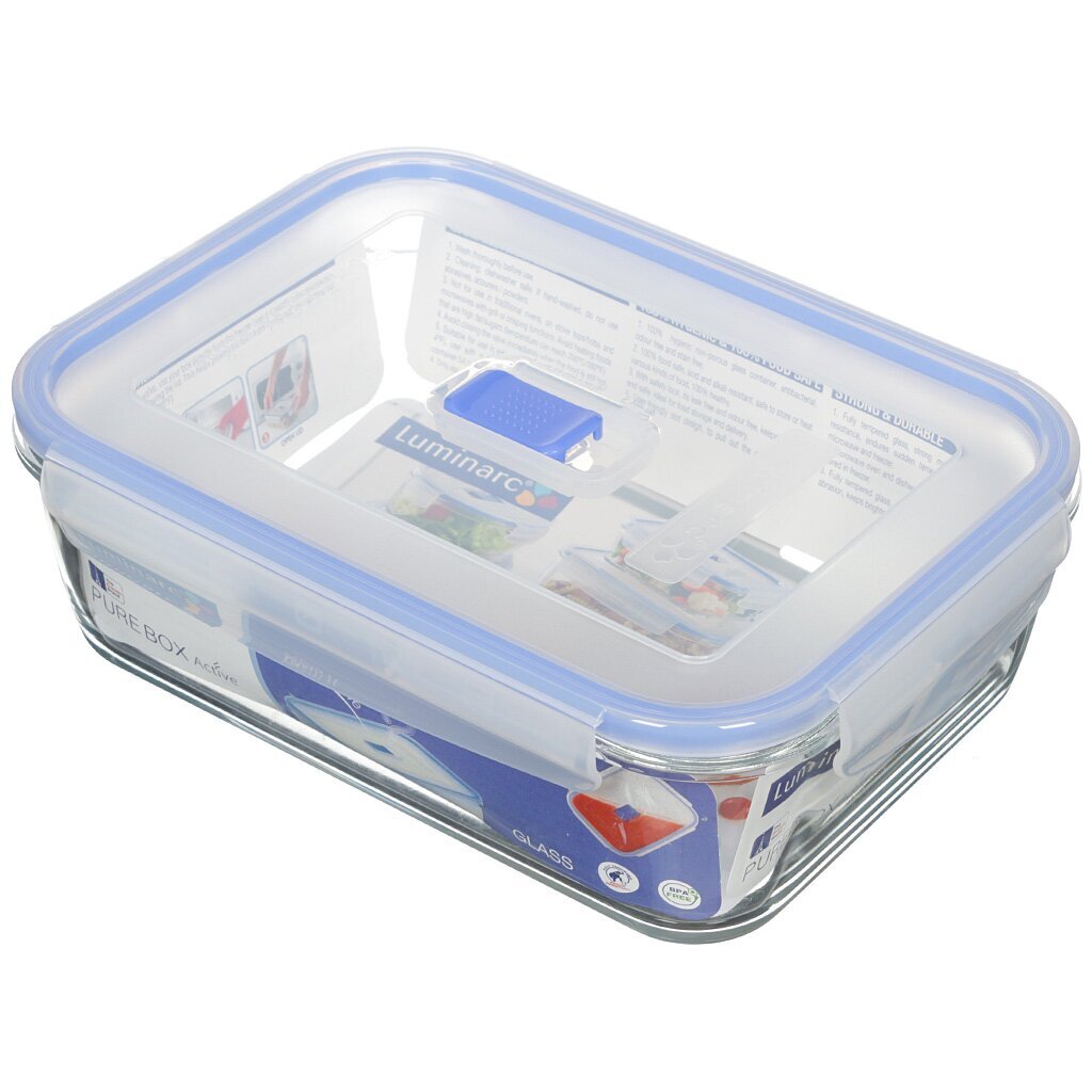 Ст Контейнер жар PUREBOX ACTIVE 1,97л с крышкой прямоугольный J5631 ЛЮМ