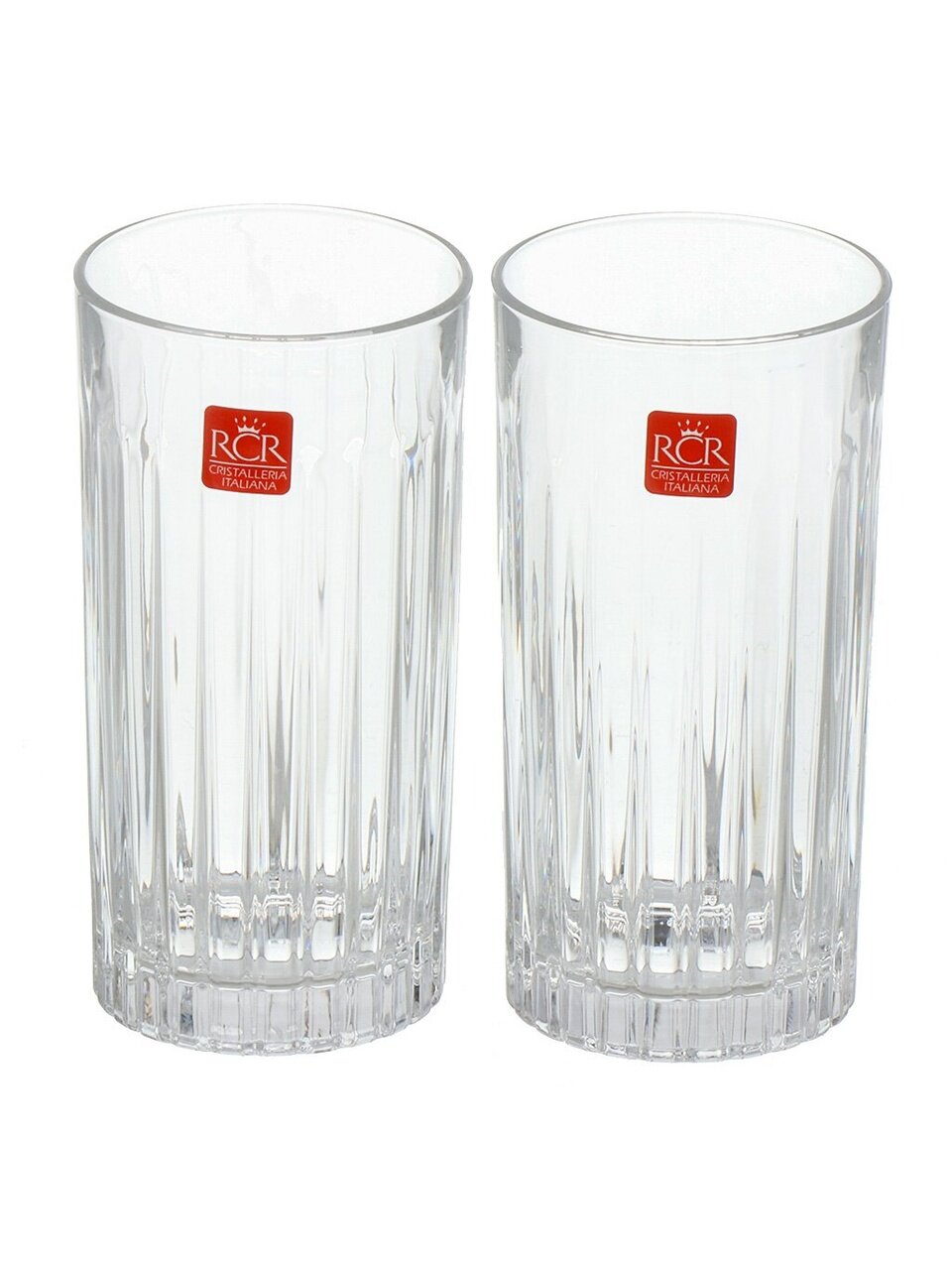 Стакан 440 мл, хрустальное стекло, 2 шт, RCR, Timeless, 62856