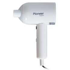 Фен Pioneer, HD-1601, 1600 Вт, 3 режима, 3 скорости, белый, 14557