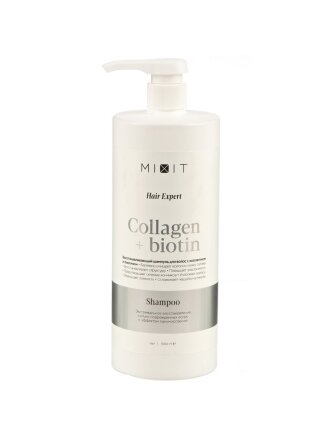Шампунь Mixit, Hair Expert, Восстанавливающий, для поврежденных волос, 1 л