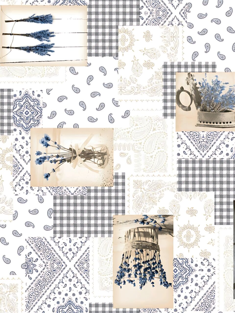 Клеенка Silvano, 1.4х20 м, ПВХ на нетканой основе, WF-5890A