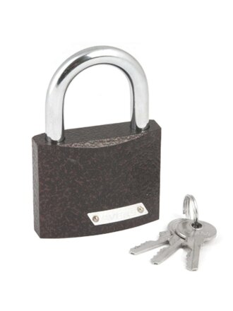 Замок навесной Avers, PD-01-38, цилиндровый, 3 ключа