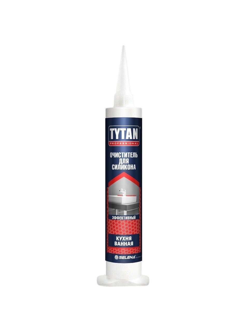 Очиститель для силикона, Professional, 0.08 л, Tytan, 38804