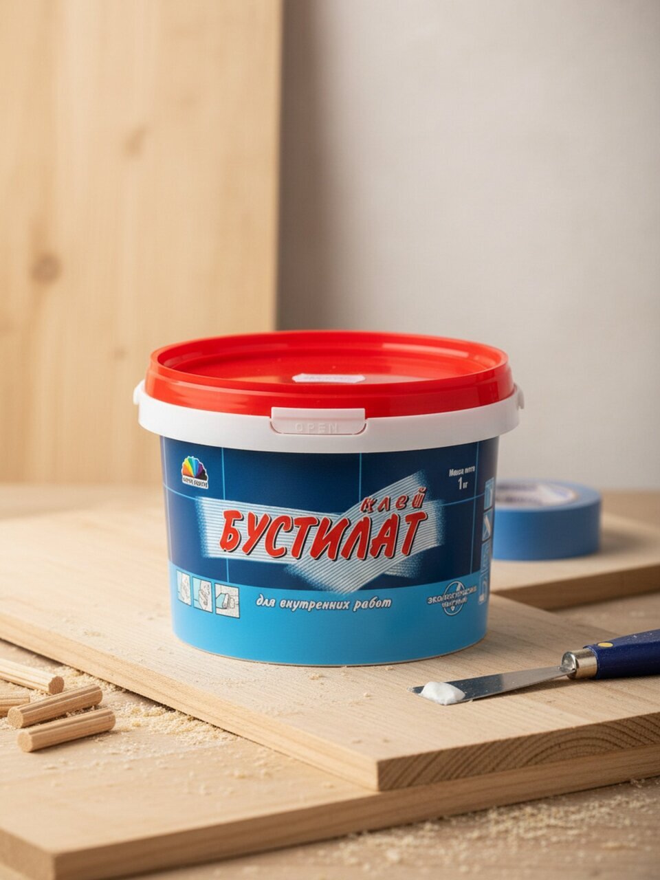 Клей Магия радуги, однокомпонентный, 1 кг, Бустилат