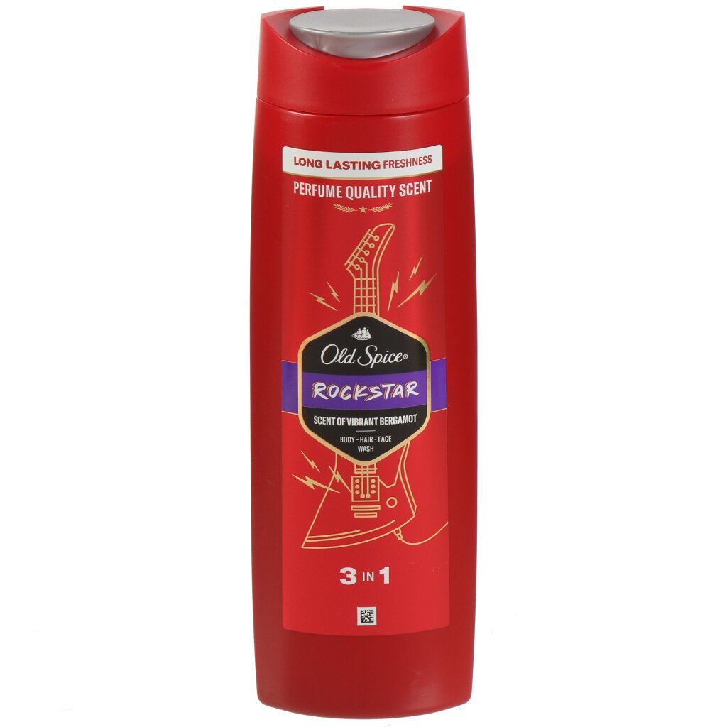 Гель для душа и шампунь Old Spice, Rockstar, для мужчин, 400 мл