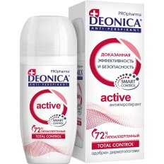 Дезодорант Deonica, PROpharma Active, для женщин, ролик, 50 мл