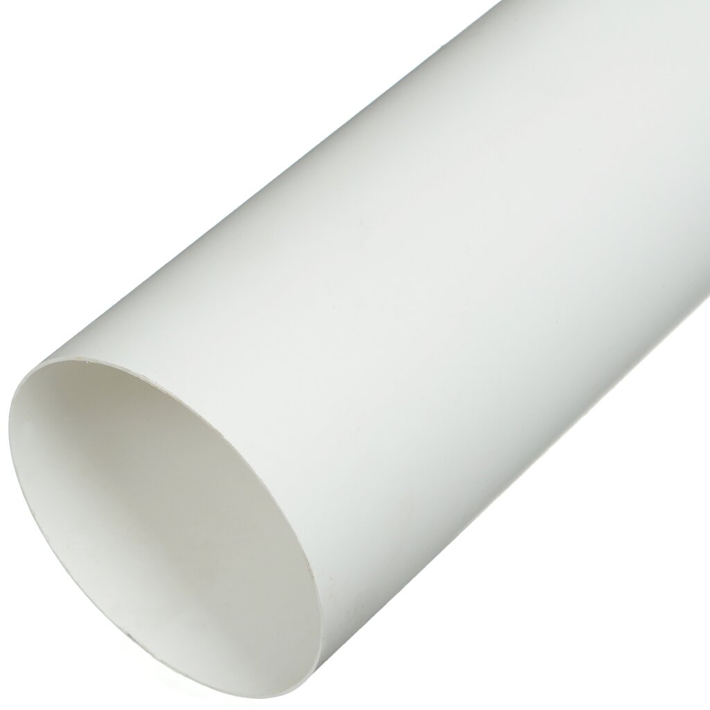 Воздуховод вентиляционый полистирол, диаметр 125 мм, круглый, 1.5 м, Event, 125В1.5 воздуховод вентиляционый алюминий диаметр 110 мм гофрированный 3 м event