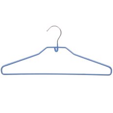 Вешалка-плечики для одежды, 40 см, металл, с ПВХ покрытием, в ассортименте, 456-033