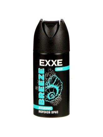 Дезодорант Exxe, Men, Breeze, Морской бриз, для мужчин, спрей, 150 мл