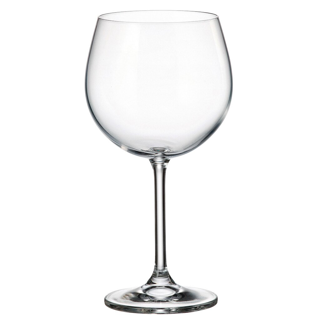 Бокал для вина, 570 мл, стекло, 6 шт, Bohemia, Gastro/Colibri, 19080/4S032/570 набор бумажной посуды смайлы 6 тарелок 1 гирлянда 6 стаканов 6 колпаков