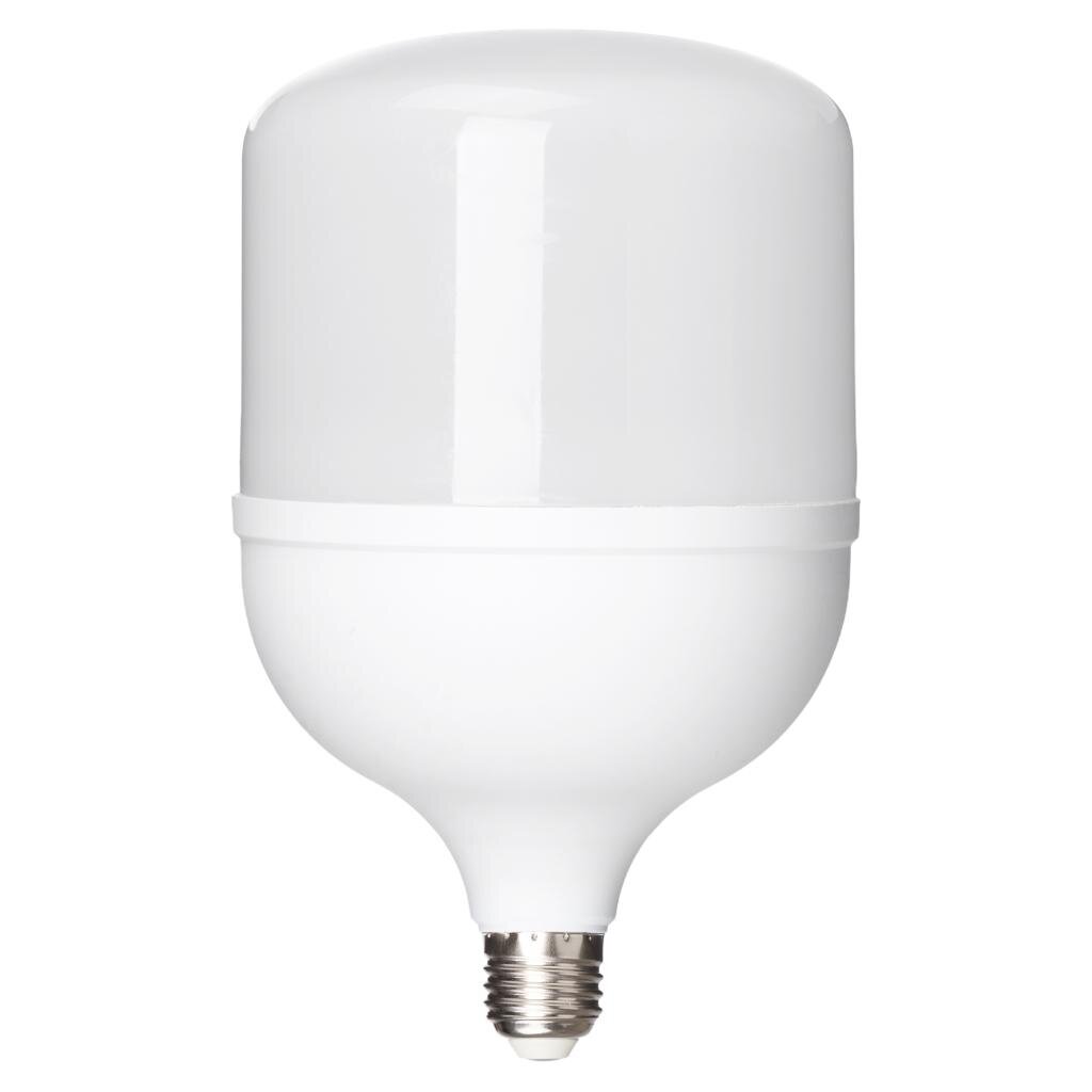 Лампа светодиодная E27, 60 Вт, 500 Вт, 230 В, цилиндрическая, 4000 К, свет холодный белый, TDM Electric, Народная