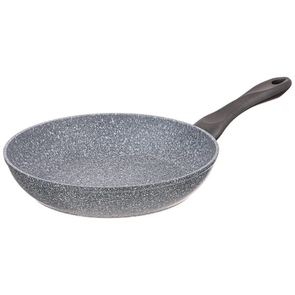 Сковорода Agness &amp;quot;natural stone&amp;quot; с &amp;quot;гранитным антипригарным покрытием&amp;quot; 26х5.2 см, 947-562
