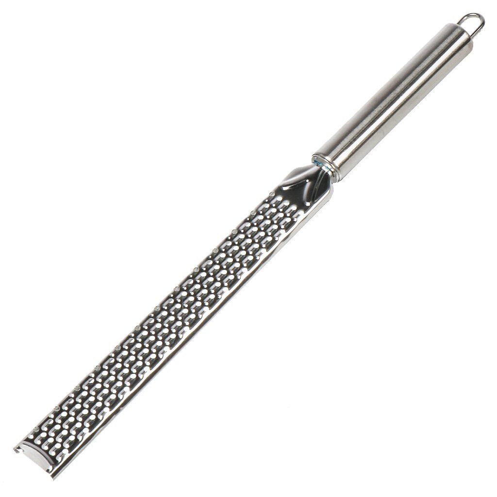 Терка ручная 32.5 см, нержавеющая сталь, Y4-7663, металлик терка мелкая с ручкой доляна fargo 23×5×2 см нержавеющая сталь серебряный