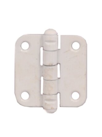 Петля накладная для деревянных дверей, БелТИЗ, 40х44 мм, универсальная, ПН5-40, белая