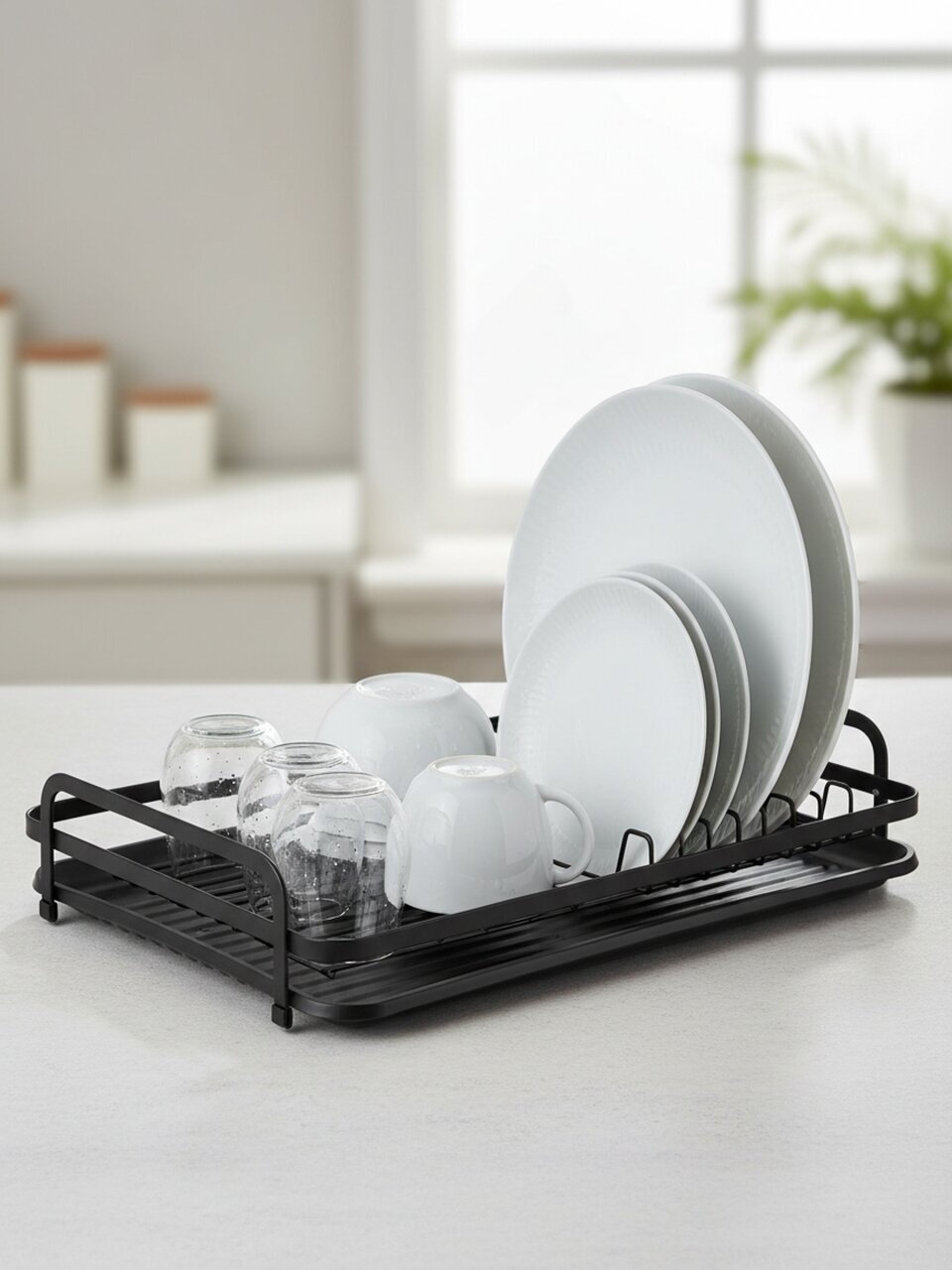 Сушилка для посуды металл, 43х31.5х14 см, B080048