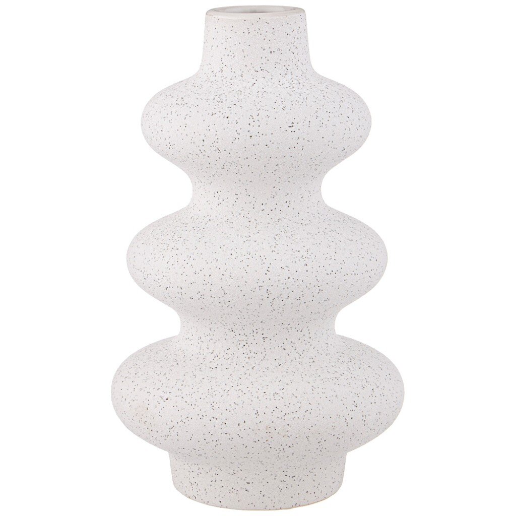 Ваза керамика, настольная, 25х15 см, Bronco, 112-573 ваза керамика настольная 18 см оригами y6 2649 2 белая