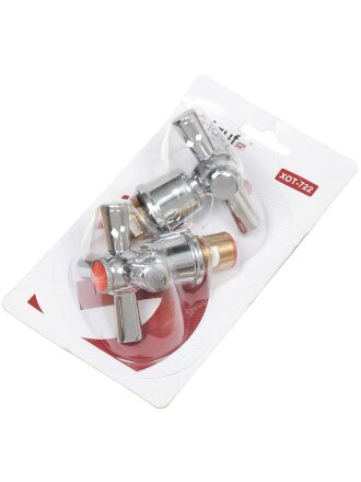 Маховик с кран-буксой 1/2 '', с керамическими вставками, в комплекте 2 шт, G.lauf, XOT-722