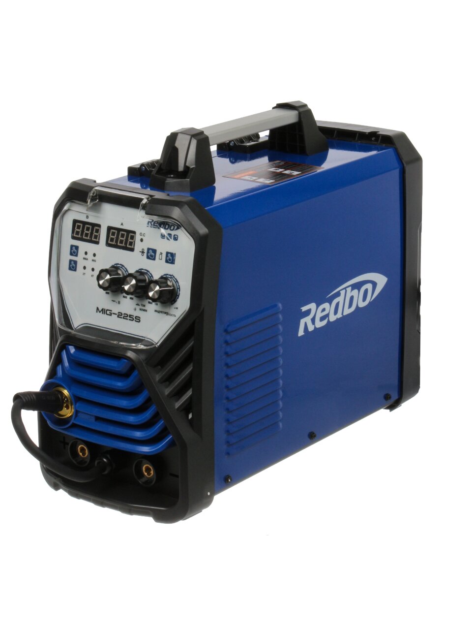 Сварочный аппарат инверторный, Redbo, MIG-225S, 9.1 кВт, 225 А, электрод, полуавтоматическая сварка, 28524