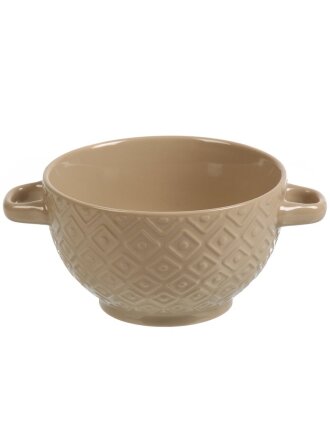 Бульонница керамика, 680 мл, с ручкой, Jewel, ПС0001-52, в ассортименте