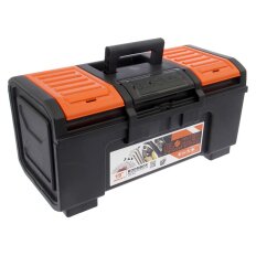 Ящик для инструментов, 19 '', пластик, Blocker, Boombox, пластиковый замок, черный, оранжевый, BR3941