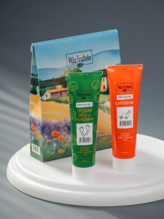 Набор подарочный для женщин, Villa Frutteto, крем для рук 100 мл, крем для ног 100 мл