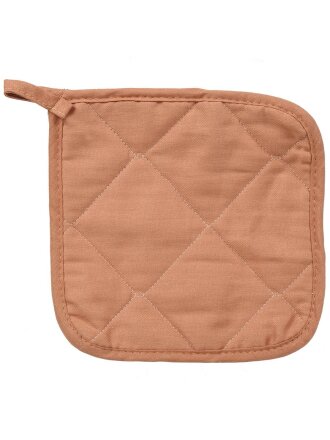 Прихватка 20х20 см, саржа, 100%хл, Цвет Эмоций, Кэмел