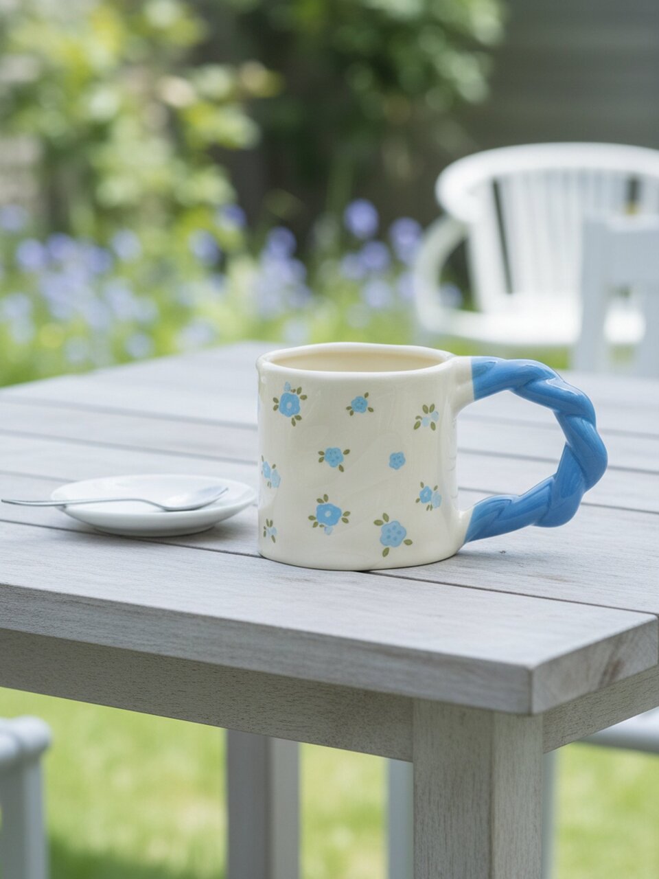 Кружка фарфор, 320 мл, Косичка, В060839