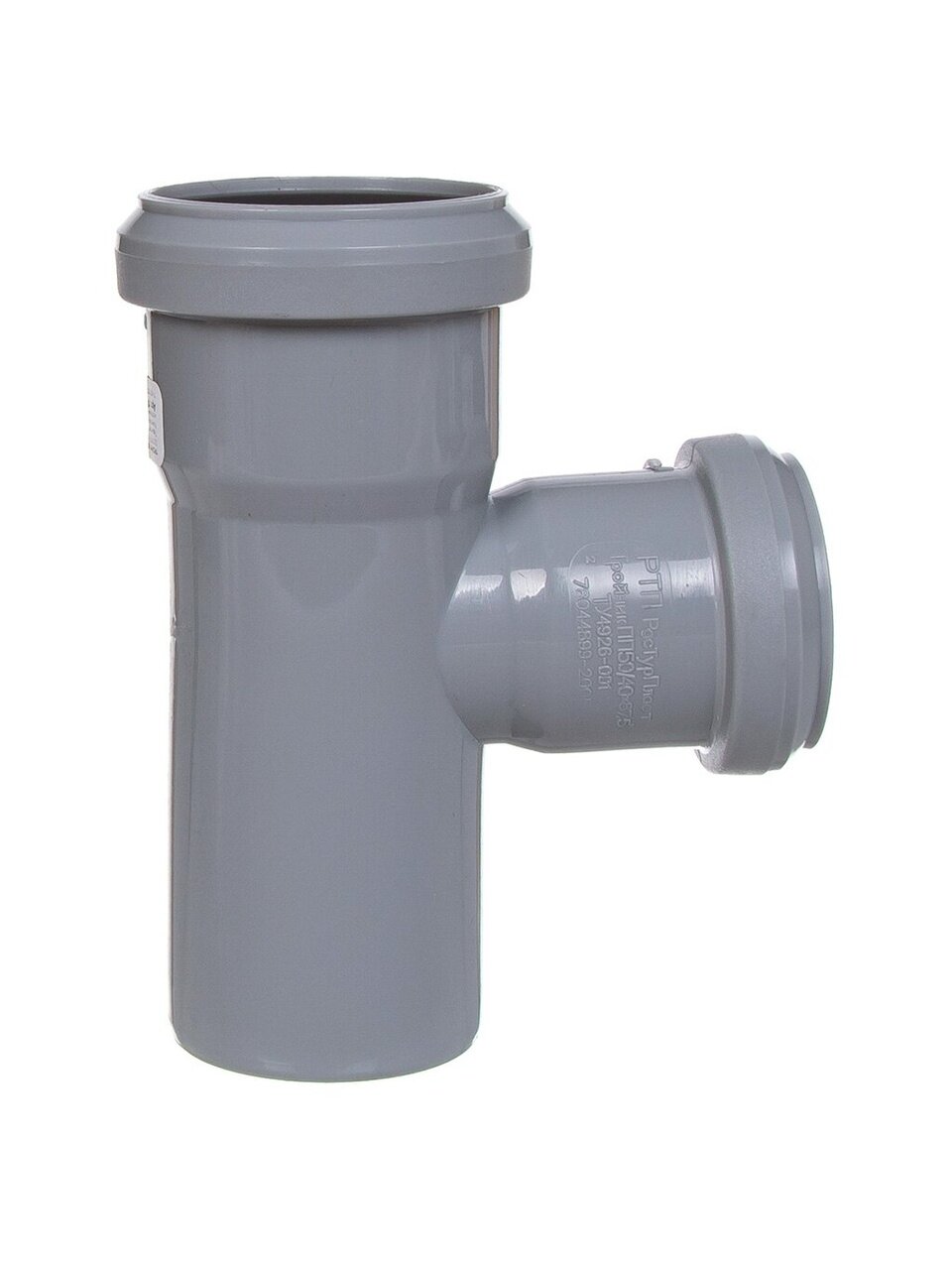 Тройник канализационный 50х40 мм, 90 °, РосТурПласт, 36568