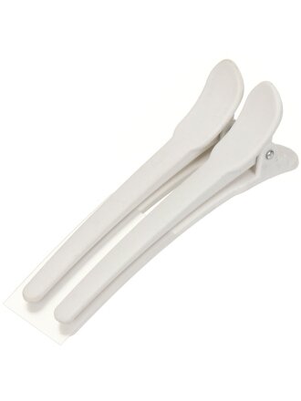 Набор зажимов для волос 10 см, 2 шт, металл, пластик, в ассортименте, TH10-11