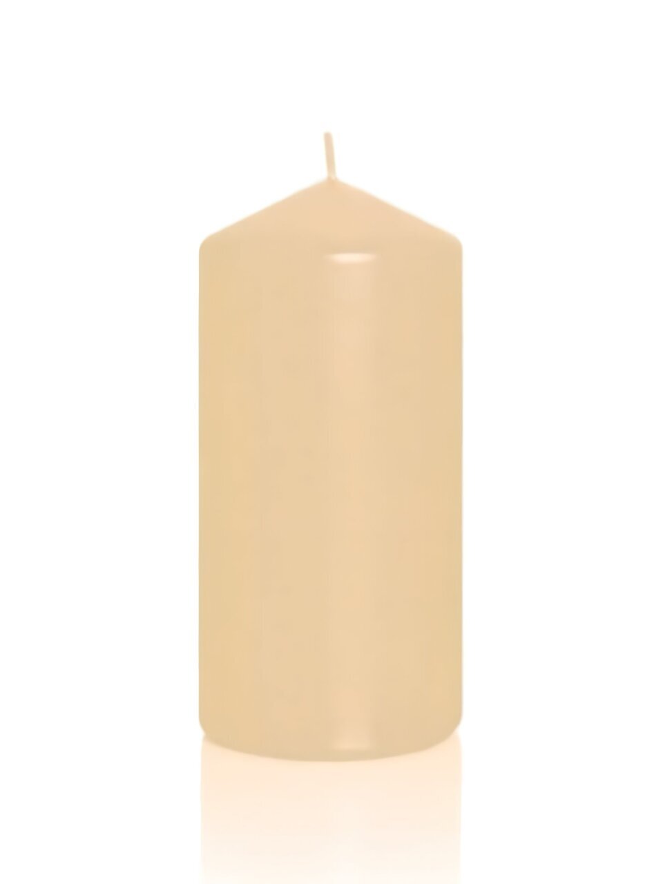 Свеча декоративная, 15х7 см, цилиндр, слоновая кость, Bartek Candles