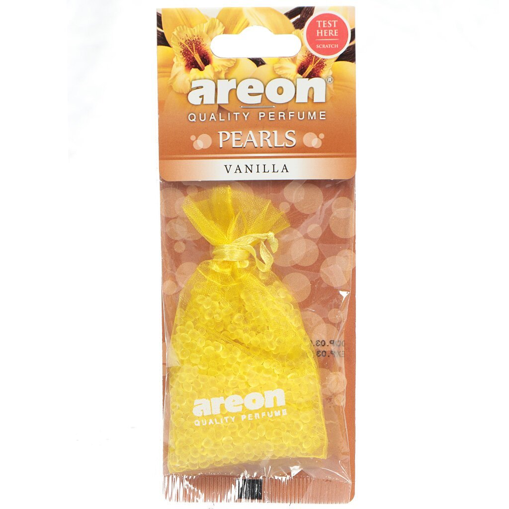 Ароматизатор в машину подвесной мешочек Areon Pearls Ваниль 704-ABP-02 251₽