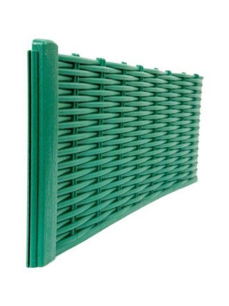 Забор декоративный пластмасса, Мастер сад, Лоза, 18х230 см, зеленый