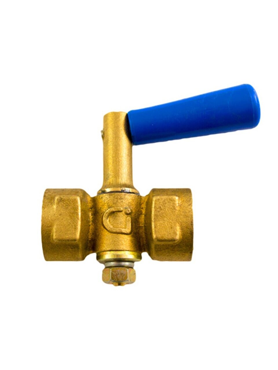 Кран для манометра, 1/2'', г-г, с ручкой, STI