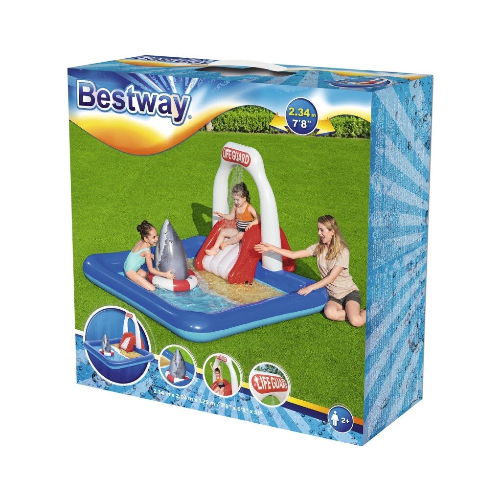Игровой центр-бассейн Bestway, 234х203х129 см, Башня, 53079, 276 л ...