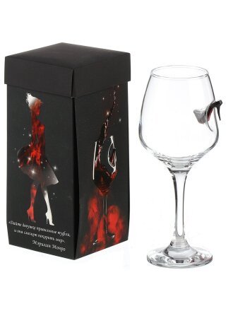 Бокал для вина, 350 мл, стекло, Лабутен, 7531228