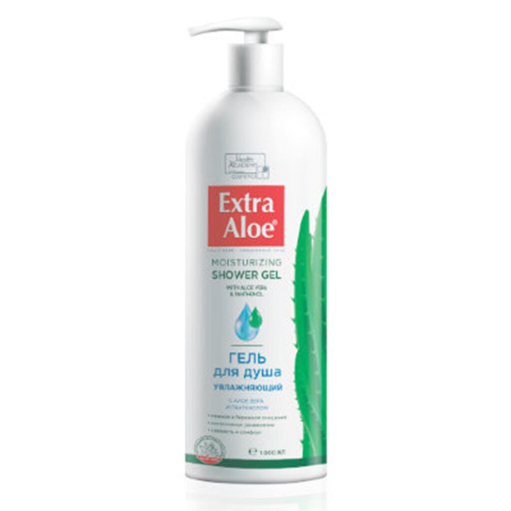 Гель для душа Vilsen, Extra Aloe увлажняющий, 1 л