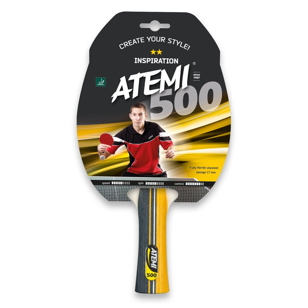 Ракетка для настольного тенниса Atemi 500 CV, 00000030330