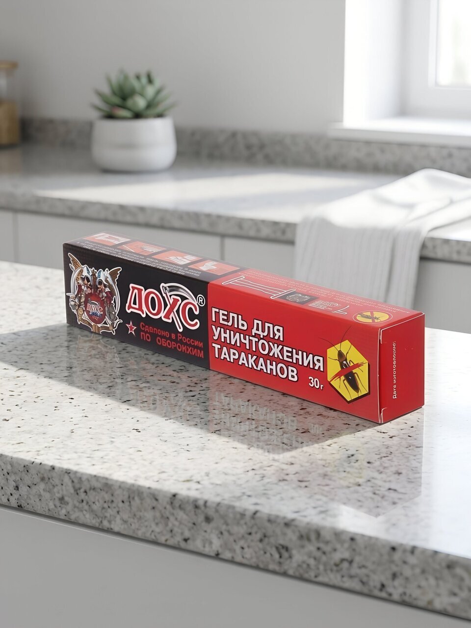 Инсектицид от тараканов, гель, 30 г, Дохс