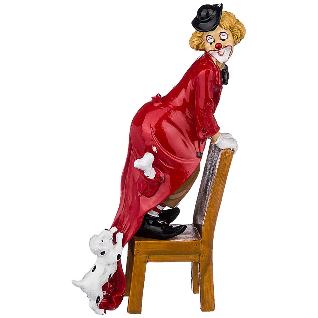 Фигурка клоун 11,5x7x23 см. коллекция буффонада, 162-599
