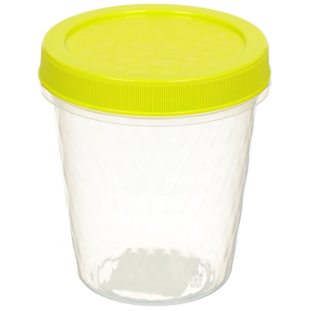 Контейнер пищевой пластик, 0.75 л, 11х11х12.5 см, круглый, Idea, Ролл, М 1474 шестисекционный контейнер для продуктов xiaomi jeko