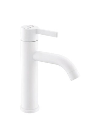 Смеситель для раковины, Gota Rocio, Black&White, с картриджем, белый, 016085-GOTA