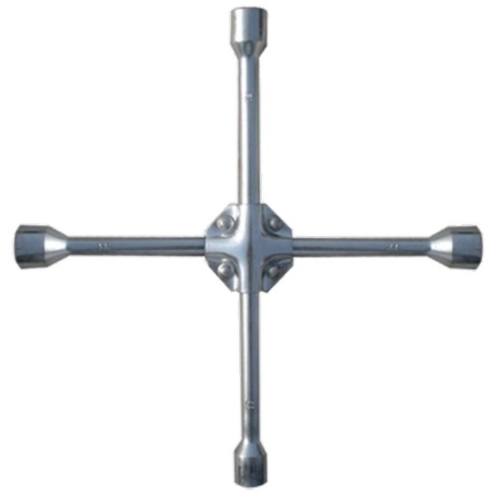 Ключ-крест баллонный, 17 х 19 х 21 х 22 мм, усиленный, толщина 16 мм, Matrix, 14244